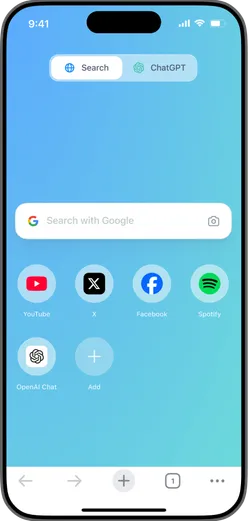 Phone with SunX Browser